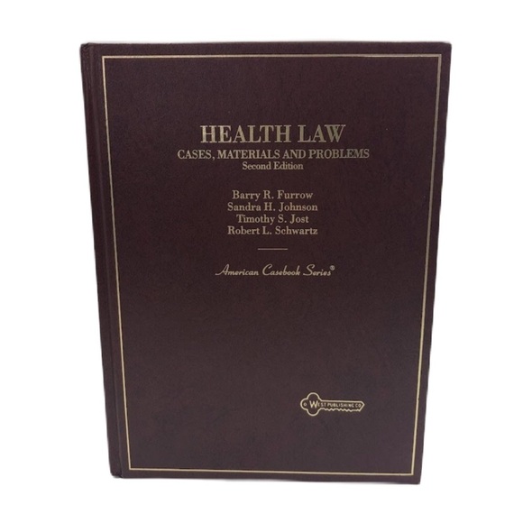 Vintage 1991 Health Law American Casebook Series Second Edition Hardback Book - Picture 1 of 11
